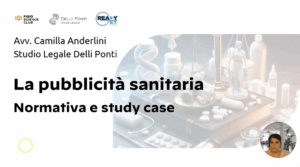 corso pubblicità sanitaria